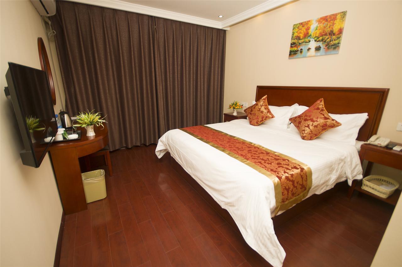 Greentree Inn Anhui Hefei Heyu Rd. Dayun City Express Hotel Longtang Экстерьер фото